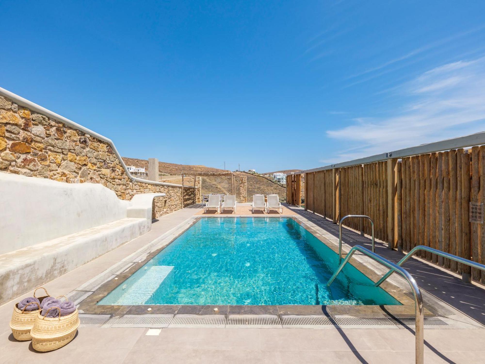 Sundance Suites Mykonos Merchia Beach Buitenkant foto