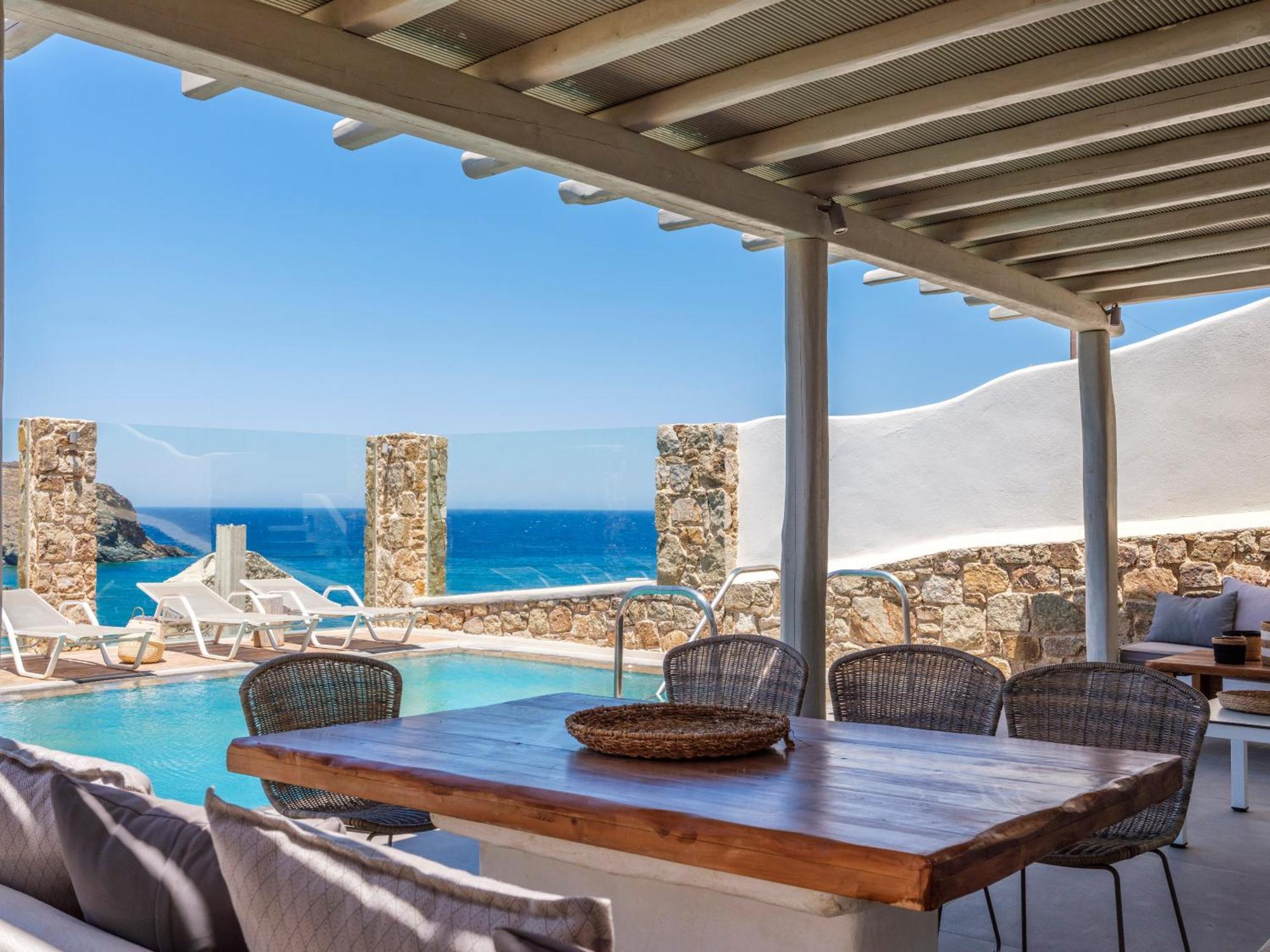 Sundance Suites Mykonos Merchia Beach Buitenkant foto