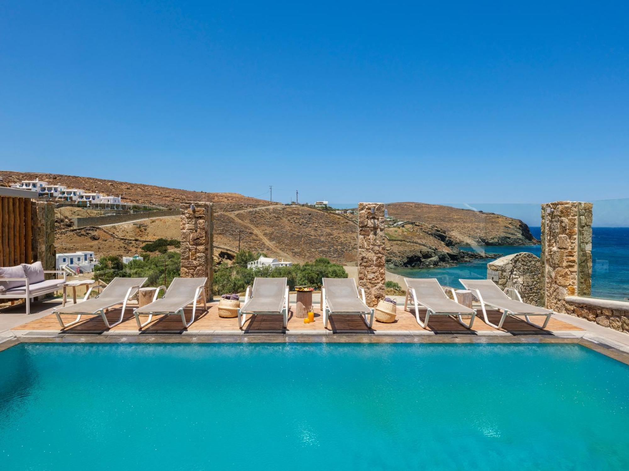 Sundance Suites Mykonos Merchia Beach Buitenkant foto