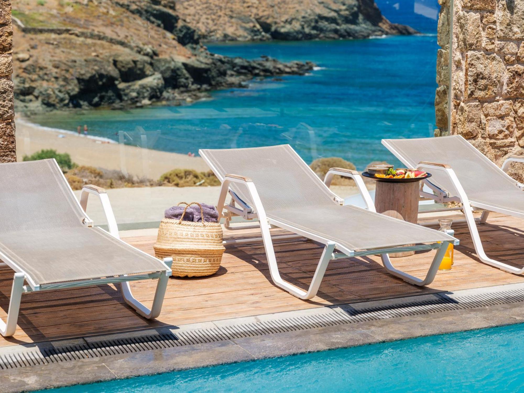 Sundance Suites Mykonos Merchia Beach Buitenkant foto