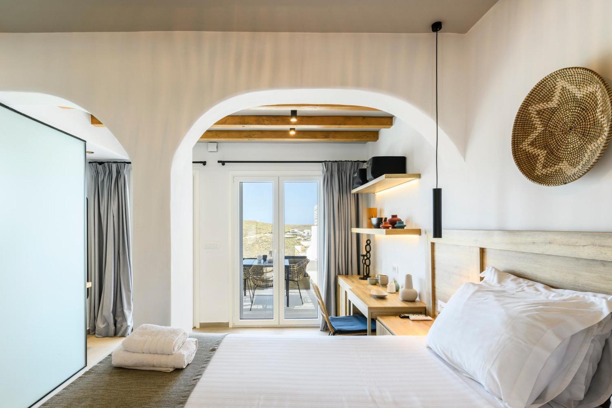 Sundance Suites Mykonos Merchia Beach Buitenkant foto