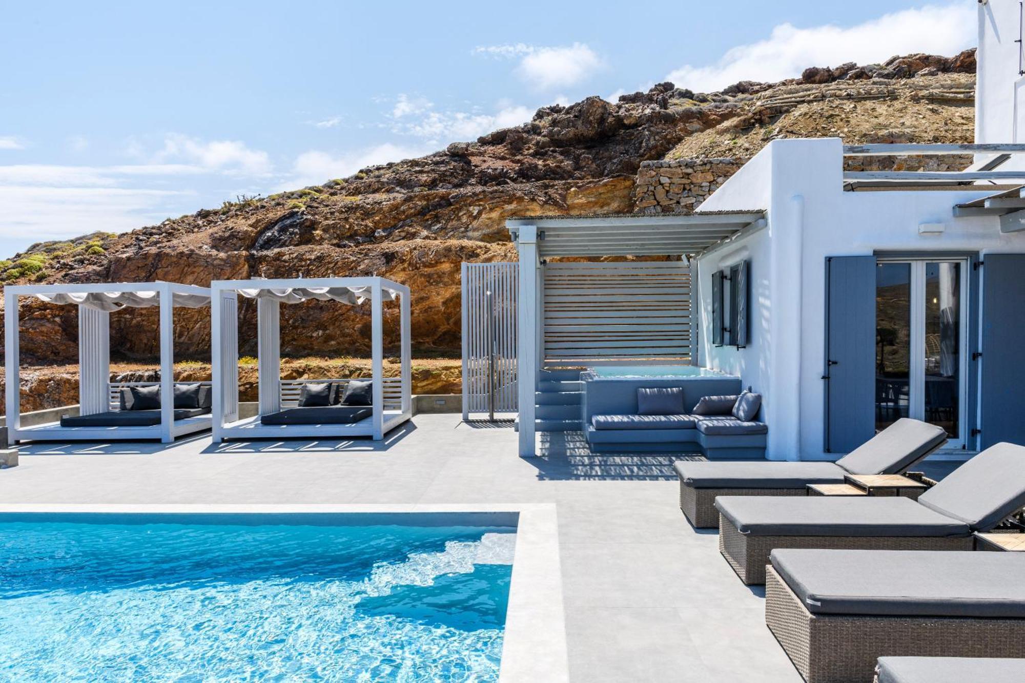 Sundance Suites Mykonos Merchia Beach Buitenkant foto