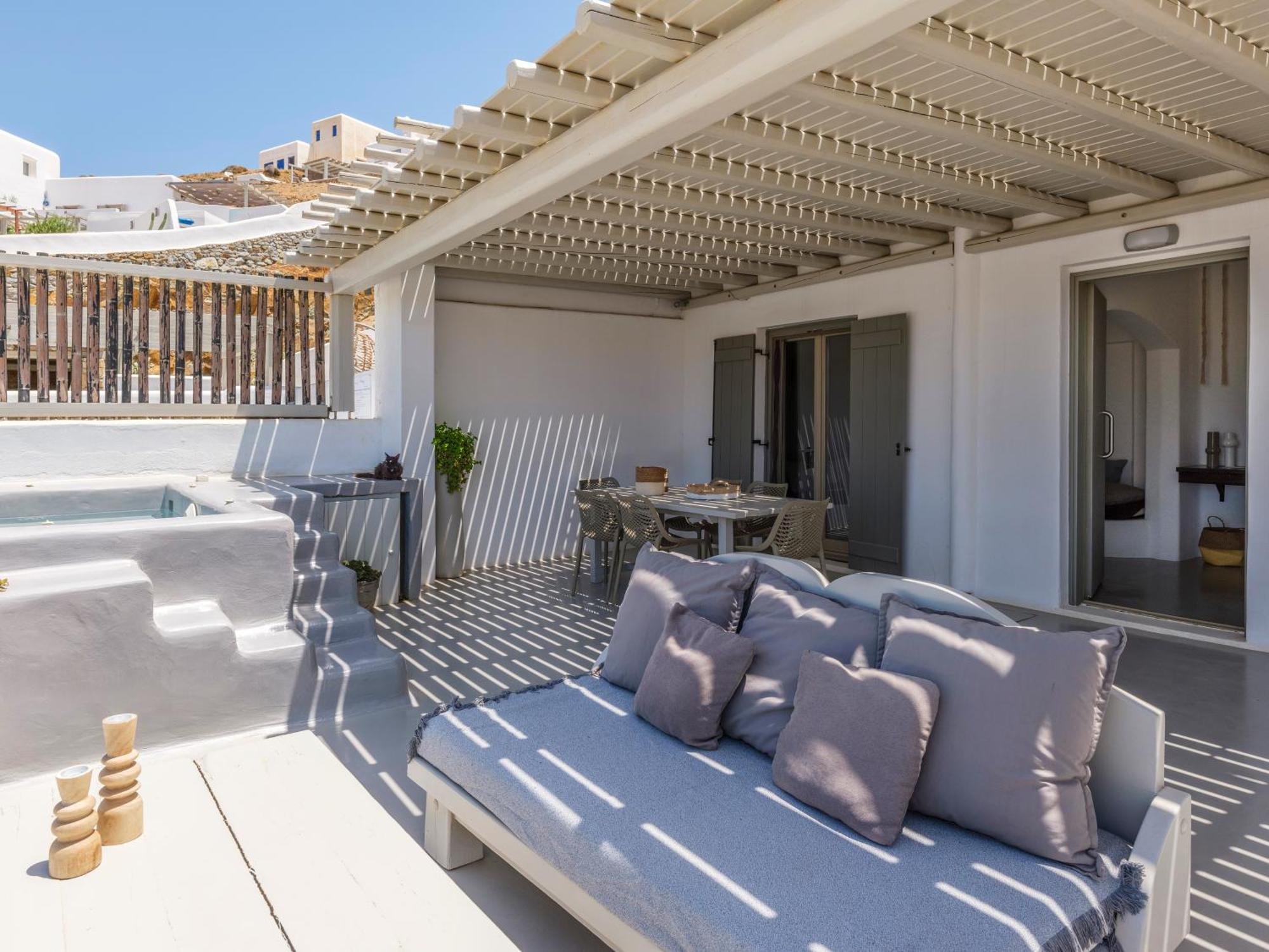 Sundance Suites Mykonos Merchia Beach Buitenkant foto