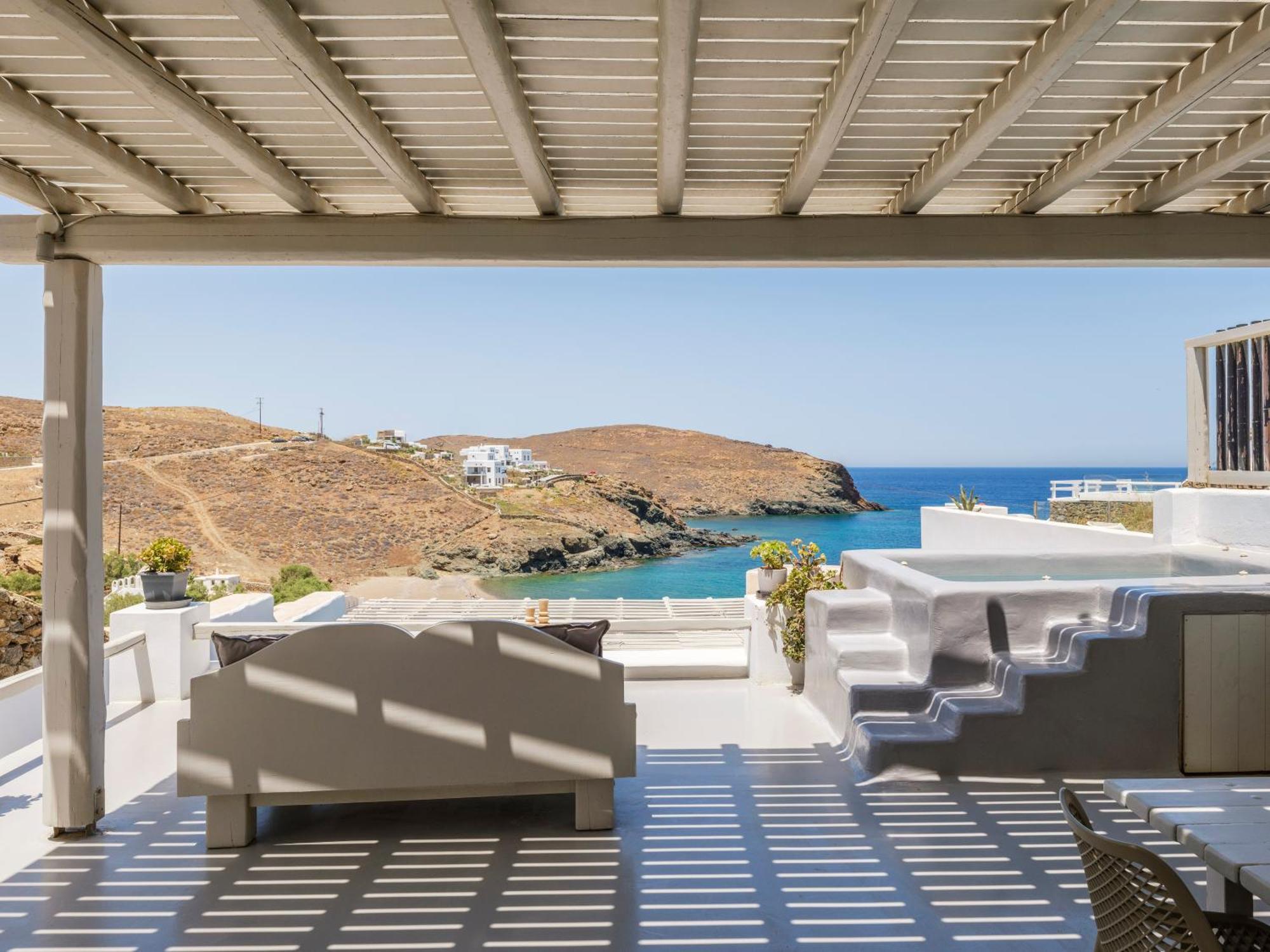 Sundance Suites Mykonos Merchia Beach Buitenkant foto